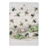 ビーハニーワーカークイーンビーズアンティーク ミニクリップボード (裏面)