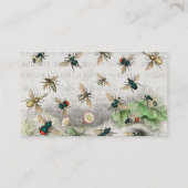 ビーハニーワーカークイーンビーズアンティーク 名刺 (裏面)