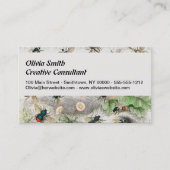 ビーハニーワーカークイーンビーズアンティーク 名刺 (正面)