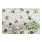 ビーハニーワーカークイーンビーズアンティーク 枕カバー (裏面)