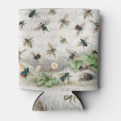 ビーハニーワーカークイーンビーズアンティーク 缶クーラー (正面)