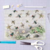 ビーハニーワーカークイーンビーズアンティーク 薄葉紙 (クラフト)