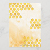 ビーハネビーフローラ メニュー (裏面)