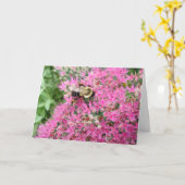 ビーハピー春カード カード (黄色い花)