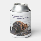 ビーバおもしろいー 缶クーラー (缶正面)