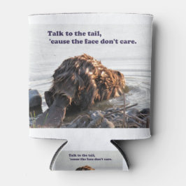 ビーバおもしろいー 缶クーラー