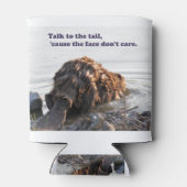 ビーバおもしろいー 缶クーラー (裏面)