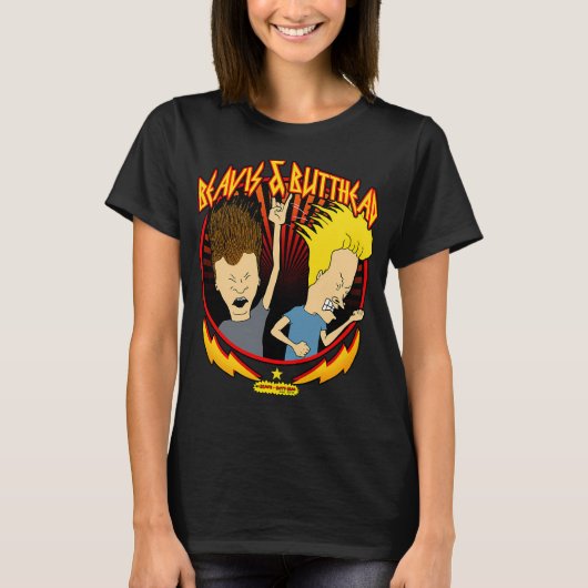 ビーバス・アンド・バットヘッド Tシャツ (正面)