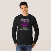 ビーバルママ犬ラブブルドッグビーグル Tシャツ (正面フル)