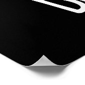 ビーバーおもしろいアニマルビーバービーバーパンプンダークBG ポスター (角)