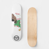 ビーバーおもしろい諺漫画スケッチ スケートボード (正面)