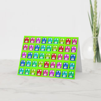 ビーバーがハッピーバースデー漫画を掲載 カード