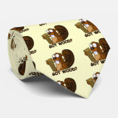 ビーバーによって得られる木 ネクタイ (ロール)