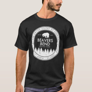 ビーバーのくねりの州立公園のオクラホマの紋章のOK Tシャツ