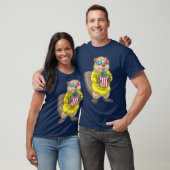 ビーバーのイースター映画館 Tシャツ (ユニセックス)