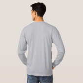 ビーバーのネイティブアメリカンのデザイン Tシャツ (裏面フル)