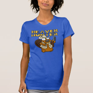 ビーバーのハンター1のワイシャツ Tシャツ