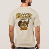 ビーバーのハンター2のワイシャツ Tシャツ (裏面)