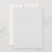 ビーバーの大きな象のベイビーシャワー 招待状 (裏面)