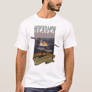 ビーバーの棒の翼1 Tシャツ