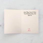 ビーバーの永遠の愛カード カード (内部)