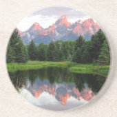 ビーバーの池上のTetonの壮大な反射 コースター (正面)