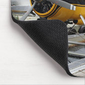 ビーバーの浮遊物の飛行機、湖のフード、アラスカのマウスパッド マウスパッド (コーナー)