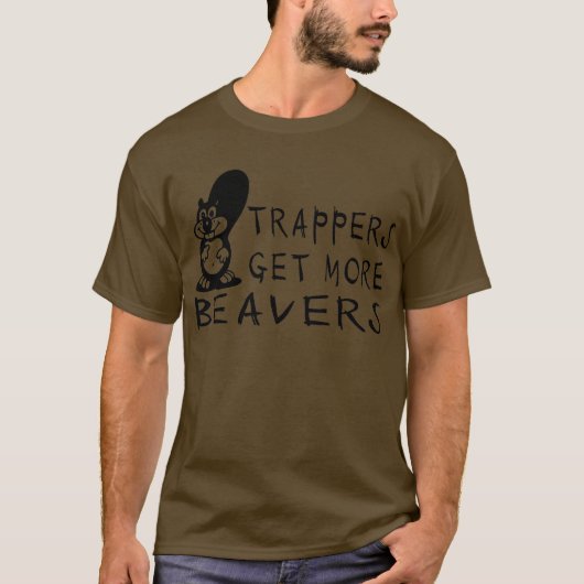 ビーバーの狩り Tシャツ (正面)