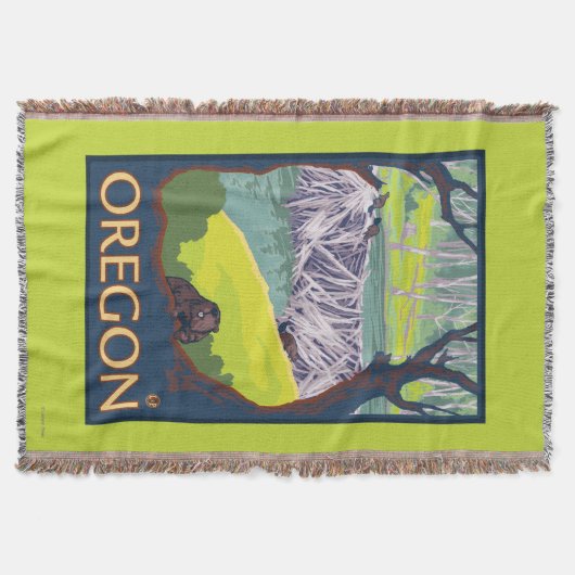 ビーバーの系列 スローブランケット (正面)