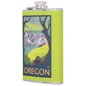 ビーバーの系列 フラスク (左)