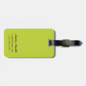 ビーバーの系列 ラゲッジタグ (裏面横)