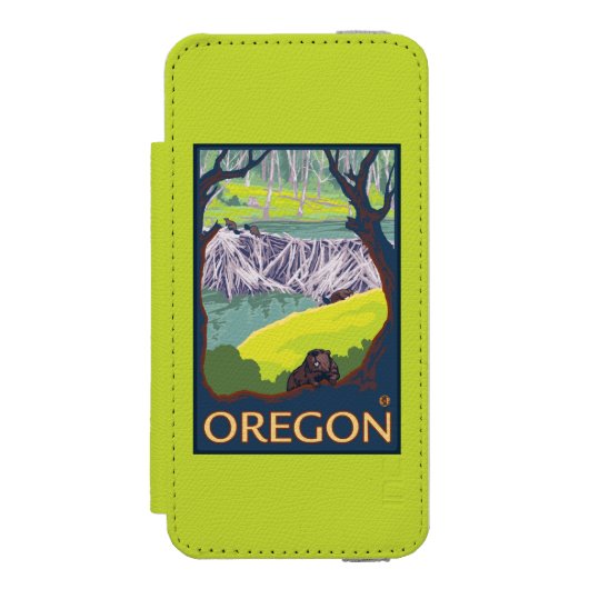 ビーバーの系列 INCIPIO iPhoneウォレットケース (フォリオ 正面)