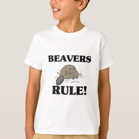 ビーバーの規則! Tシャツ (正面)
