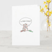 ビーバーの誕生日 カード (黄色い花)