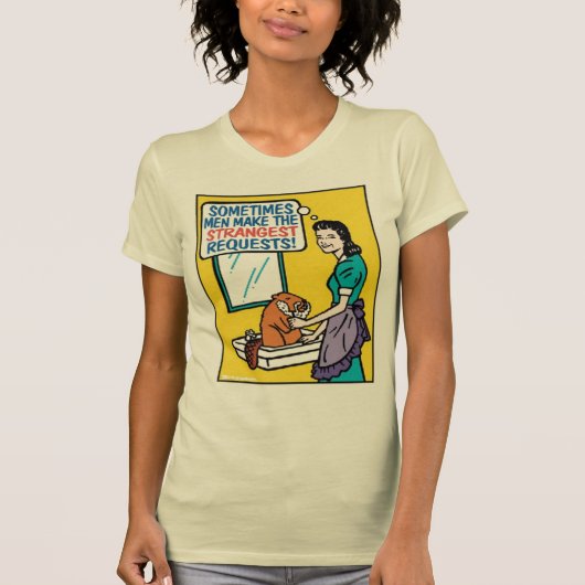 ビーバーの髭そり Tシャツ (正面)