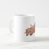 ビーバーの魔法 コーヒーマグカップ (正面左)