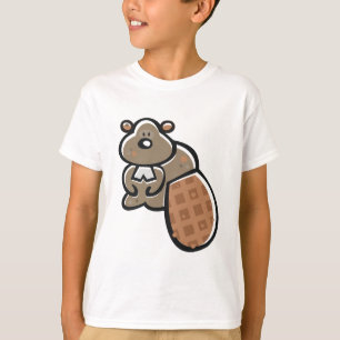 ビーバーのTシャツ Tシャツ