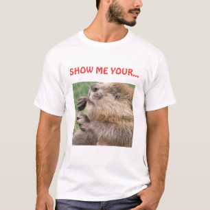 ビーバーは、あなたの私を…示します Tシャツ