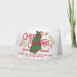 ビーバーアイランドクリスマスカード ノートカード