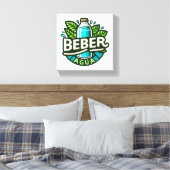 ビーバーアグア キャンバスプリント (インサイチュ (寝室))