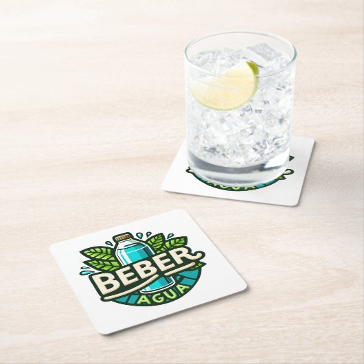 ビーバーアグア スクエアペーパーコースター (インサイチュ)