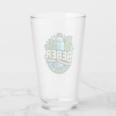 ビーバーアグア タンブラーグラス (裏面)