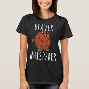 ビーバーウィスパーラーハンターグラフィック Tシャツ