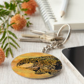 ビーバーキーチェーン キーホルダー (側面)