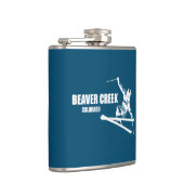 ビーバークリークコロラドスキーヤー フラスク (右)