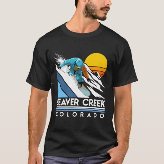 ビーバークリークコロラドスノーボード Tシャツ (正面)