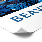 ビーバークリークコロラドトラベルプリント ポスター (角)