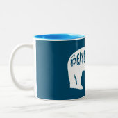 ビーバークリークコロラドベア ツートーンマグカップ (左)