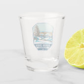 ビーバークリークスキーエリアウィンターコロラド ショットグラス (裏面)