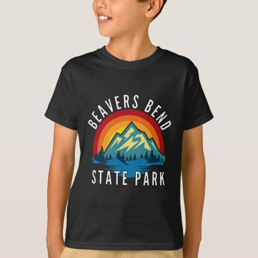 ビーバーズベンド州立公園 オクラホマ州 Tシャツ (正面)